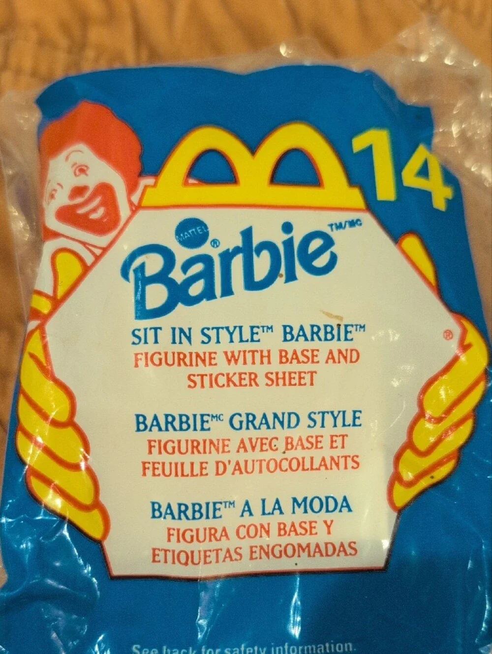 Barbie McDonald's Happy Meal Collectible Dolls - Assorted Colors